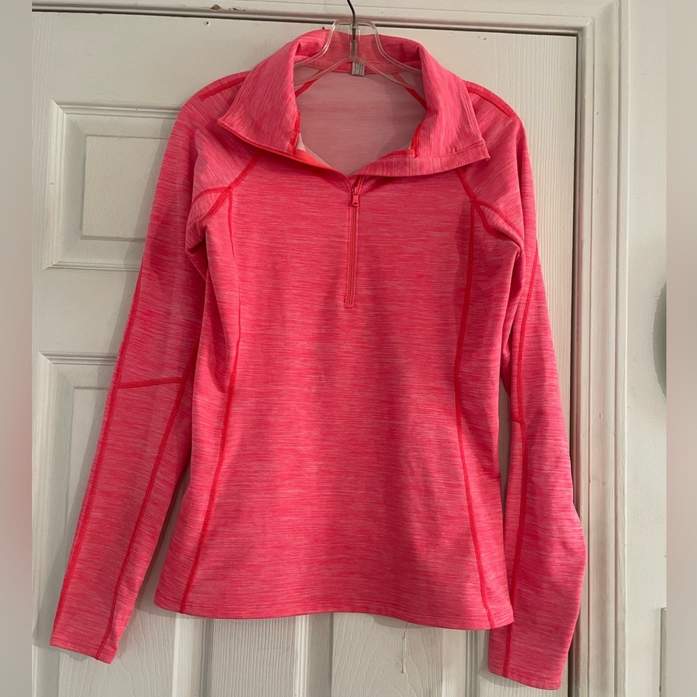 Under Armour ColdGear Pink/Coral Women's 1/2-Zip Jacket Size Small